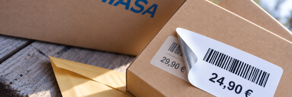 Etiqueta opaca o tapaprecios